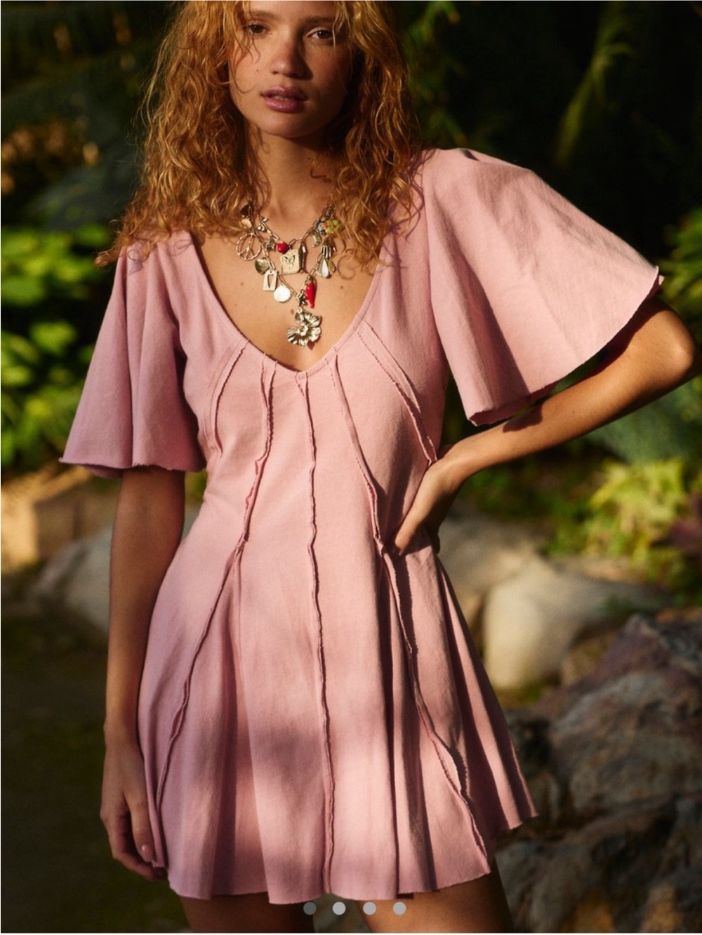 Free People Angelique Mini Dress medium